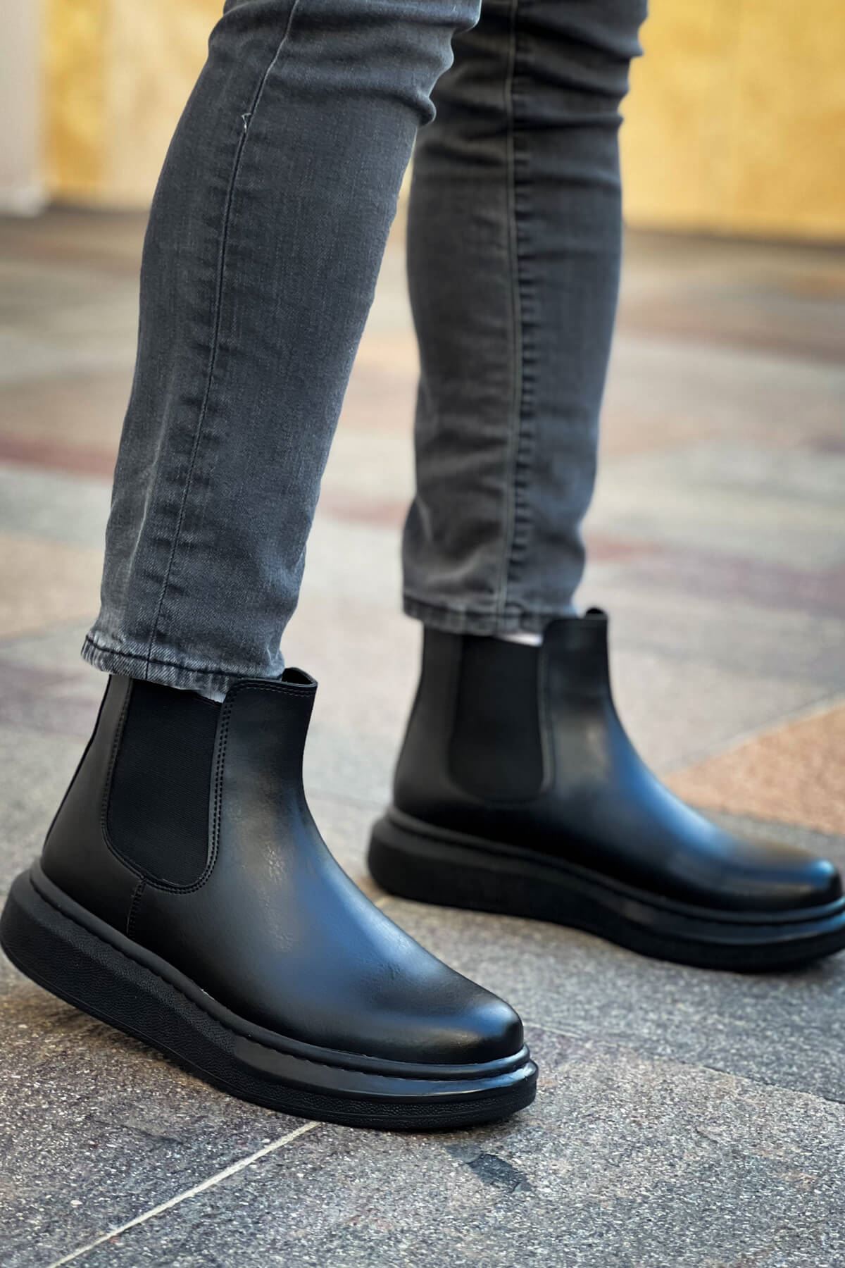 RS613 - CST Erkek Ayakkabı SIYAH