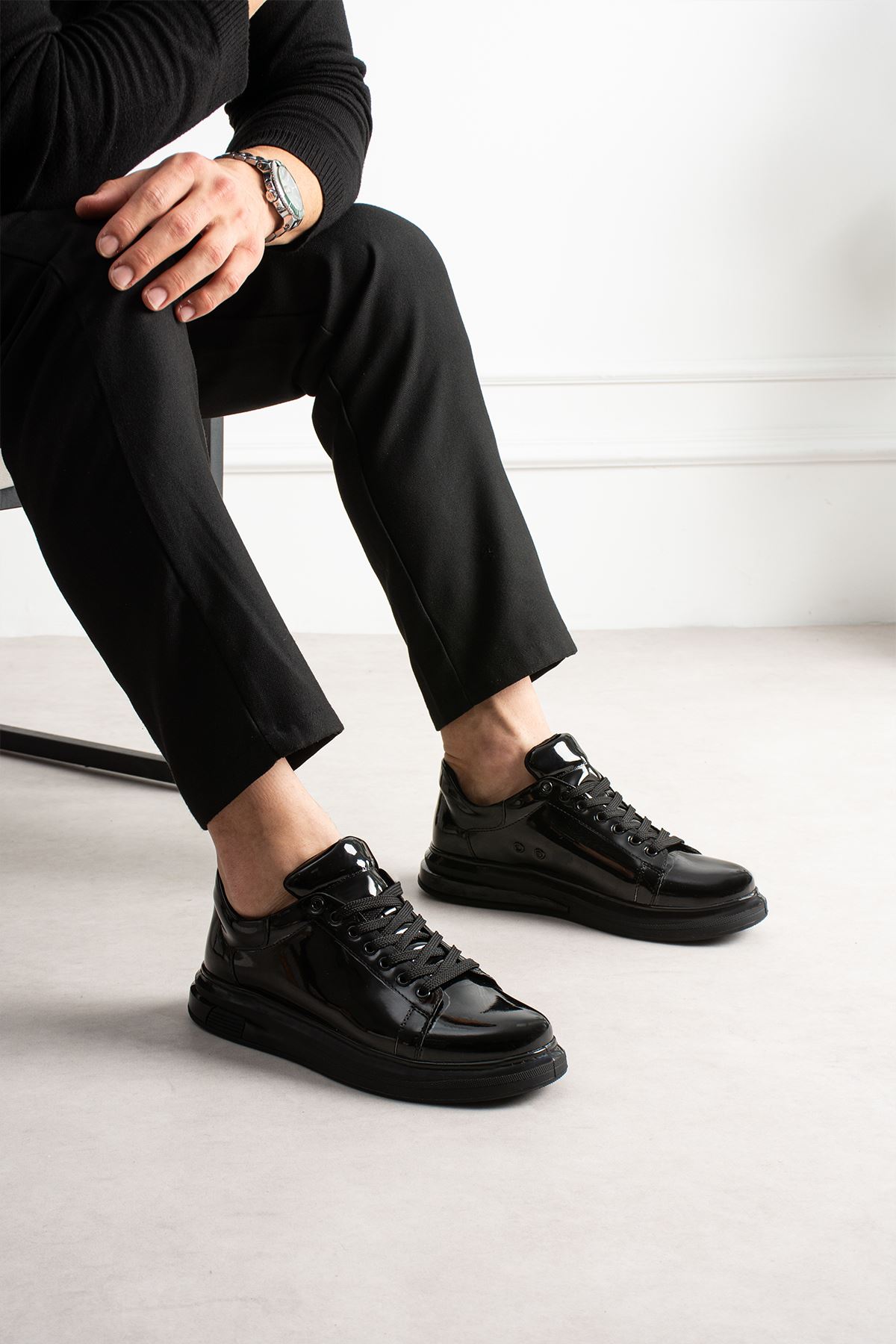 CH2457 - RST Estrella Erkek Ayakkabı SIYAH