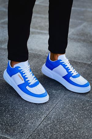 CH087 - FBT Kenton Erkek Ayakkabı BEYAZ/MAVI