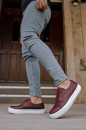 CH005 - CBT Pıttı Erkek Ayakkabı BORDO