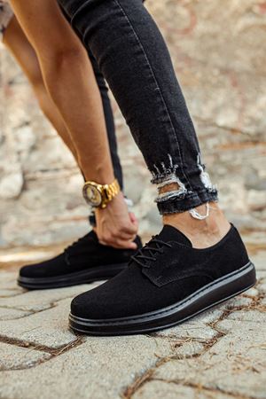 CH003 - SST Comoscio Classico Erkek Ayakkabı SIYAH