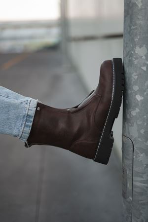 CH027 - CST Quebec Erkek Bot KAHVE