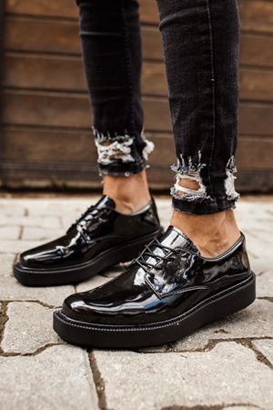 CH001 - RST Classic Lace Erkek Ayakkabı SIYAH