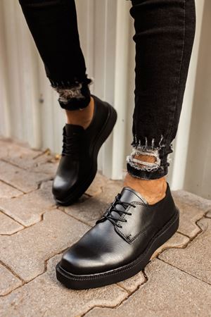 CH001 - FST Classic Lace Erkek Ayakkabı SIYAH