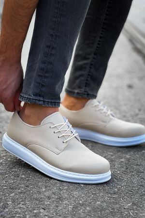 CH003 - CBT Pelle Classica Erkek Ayakkabı BEJ