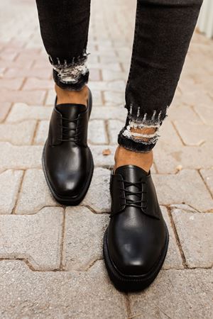CH001 - FST Classic Lace Erkek Ayakkabı SIYAH