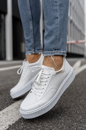 CH017 - FBT Pyramid Erkek Ayakkabı BEYAZ