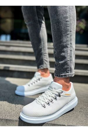 CH021 - CBT Favo Erkek Ayakkabı BEYAZ