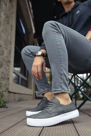 CH061 - CBT Rex Erkek Ayakkabı ANTRASIT