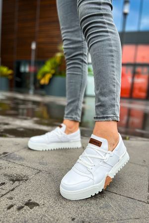 CH067 - GBT Warrem Erkek Ayakkabı BEYAZ / BEYAZ