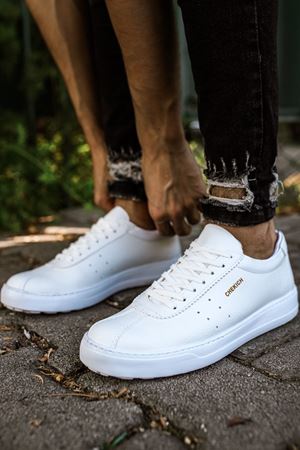 CH063 - Star-X CBT Erkek Ayakkabı BEYAZ