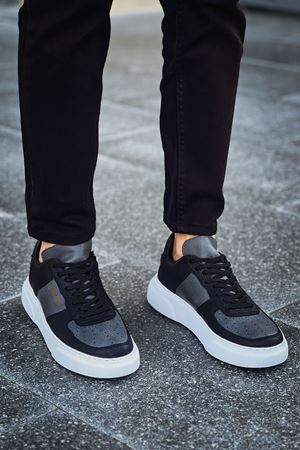 CH087 - CBT Kenton Erkek Ayakkabı SIYAH / ANTRASIT