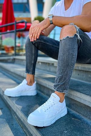 CH105 - CBT Cronus Erkek Ayakkabı BEYAZ