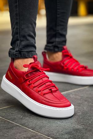 CH159 - CBT Saturn Erkek Ayakkabı KIRMIZI