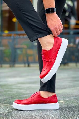 CH149 - CBT Changer Over Erkek Ayakkabı KIRMIZI