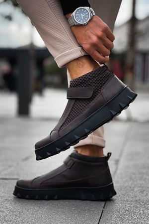 CH103 - CST Pyramid Long Erkek Bot KAHVE