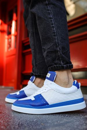 CH201 - CBT Hercules Erkek Ayakkabı SAX MAVI/BEYAZ