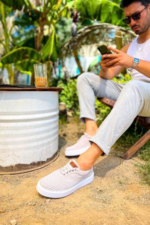 CH173 - KBT Velluto Erkek Ayakkabı GRI