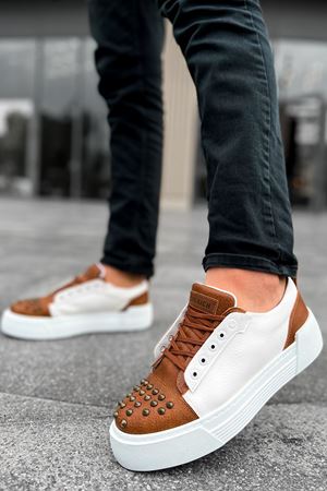 CH169 - CBT Thorn Erkek Ayakkabı TABA/BEYAZ