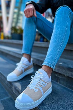 CH219 - CBT Laser Erkek Ayakkabı BEYAZ