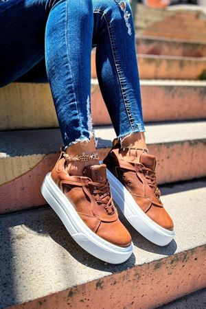 CH187 - CBT Kadın Ayakkabı TABA