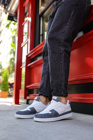 CH201 - CBT Hercules Erkek Ayakkabı ANTRASIT/BEYAZ