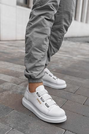 CH253 - CBT Mirror Non Erkek Ayakkabı BEYAZ