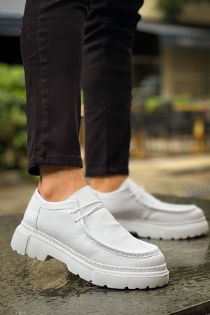 CH2404 - CBT Castle Erkek Ayakkabı BEYAZ