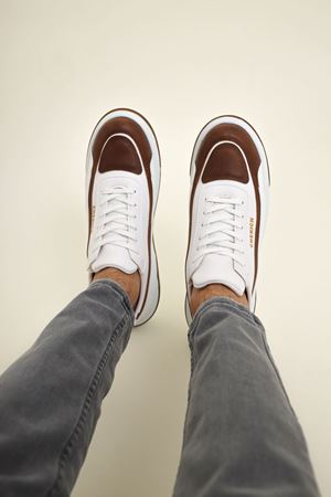 CH241 - CBT Signature Line Up Erkek Ayakkabı TABA/BEYAZ