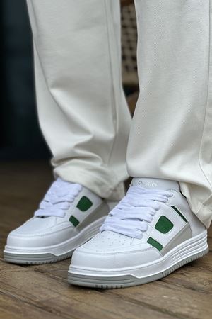 CH2410 - CBT Avax  Erkek Spor Ayakkabı BEYAZ/YESIL