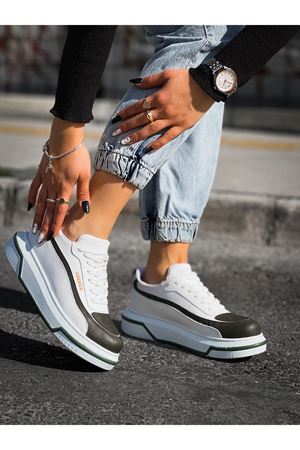 CH241 - CBT Signature Line Up Erkek Ayakkabı HAKI/BEYAZ