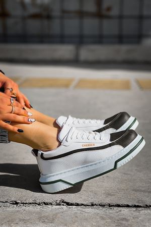 CH241 - CBT Signature Line Up Erkek Ayakkabı HAKI/BEYAZ