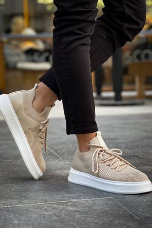 CH2408 - TBT Fusion Erkek Spor Ayakkabı KREM