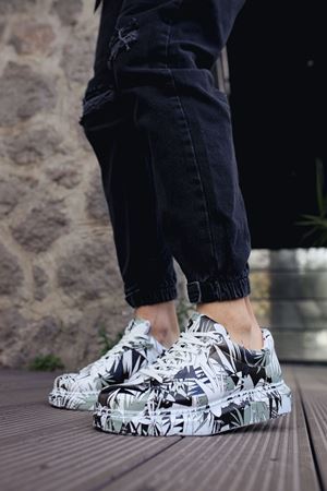 CH255 - CBT Colorfull Erkek Ayakkabı SIYAH RENKLI