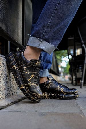 CH254 - CST Pittura Erkek Ayakkabı 473 ALTIN SPLUSH