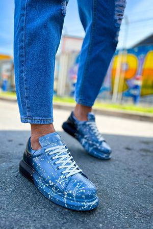 CH254 - CBT Pittura Erkek Ayakkabı 531 GRI / SIYAH SPLUSH