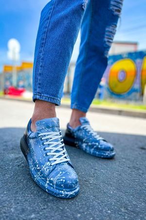 CH254 - CBT Pittura Erkek Ayakkabı 531 GRI / SIYAH SPLUSH