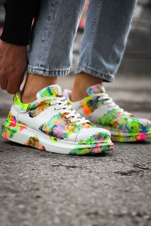 CH254 - CBT Pittura Erkek Ayakkabı 550 COLORFULL