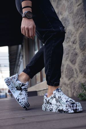 CH255 - CBT Colorfull Erkek Ayakkabı SIYAH RENKLI