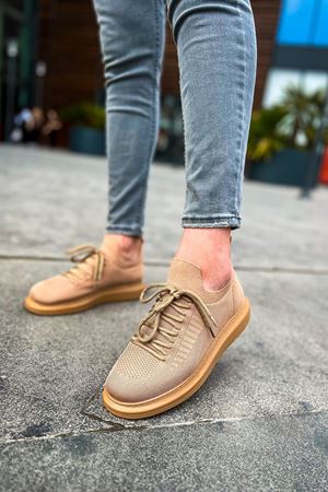 CH307 - RT Tricot Erkek Ayakkabı TABA