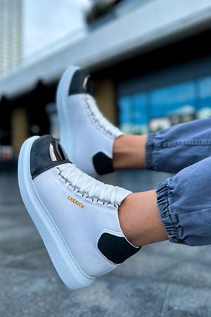 CH267 - GBT Roma Mirror Erkek Bot BEYAZ/ANTRASIT