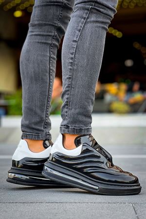 CH299 - GRT Sollıevo Erkek Ayakkabı SIYAH/BEYAZ