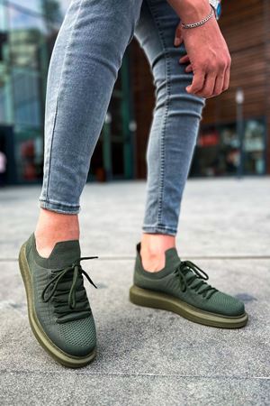 CH307 - RT Tricot Erkek Ayakkabı HAKI