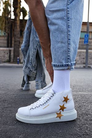 CH263 - CBT Lyse Erkek Ayakkabı 455 SARI / YILDIZ