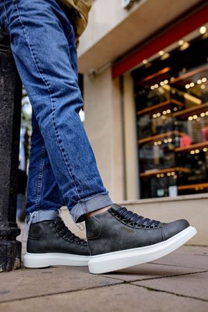 CH258 - CBT Roma Erkek Bot ANTRASIT