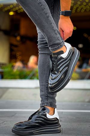 CH299 - GRT Sollıevo Erkek Ayakkabı SIYAH/BEYAZ