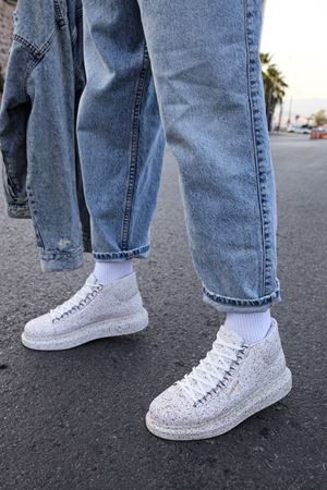 CH263 - CBT Lyse Erkek Ayakkabı 457 KIRMIZI / YESIL SIM