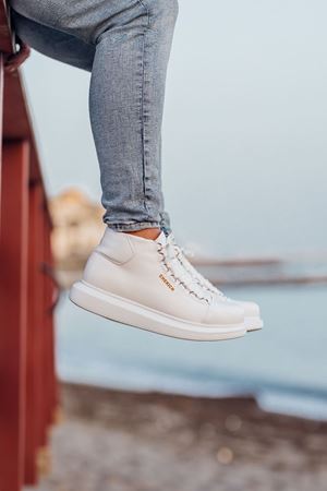 CH258 - CBT Roma Erkek Bot BEYAZ