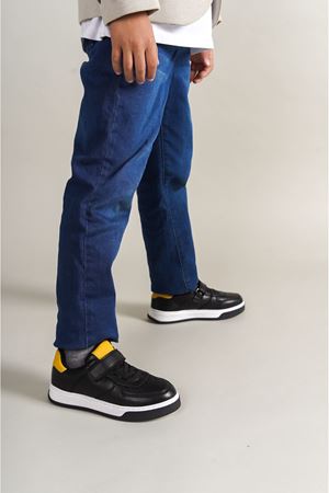 1009 - Prime Çocuk Ayakkabı SIYAH/SARI