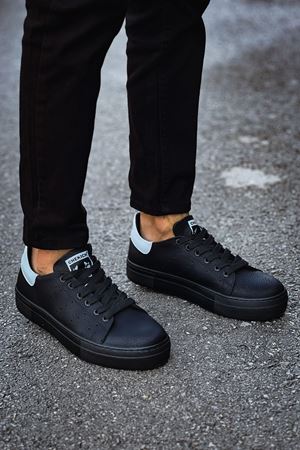 CH983 - CST Tennis Erkek Ayakkabı SIYAH/BEYAZ